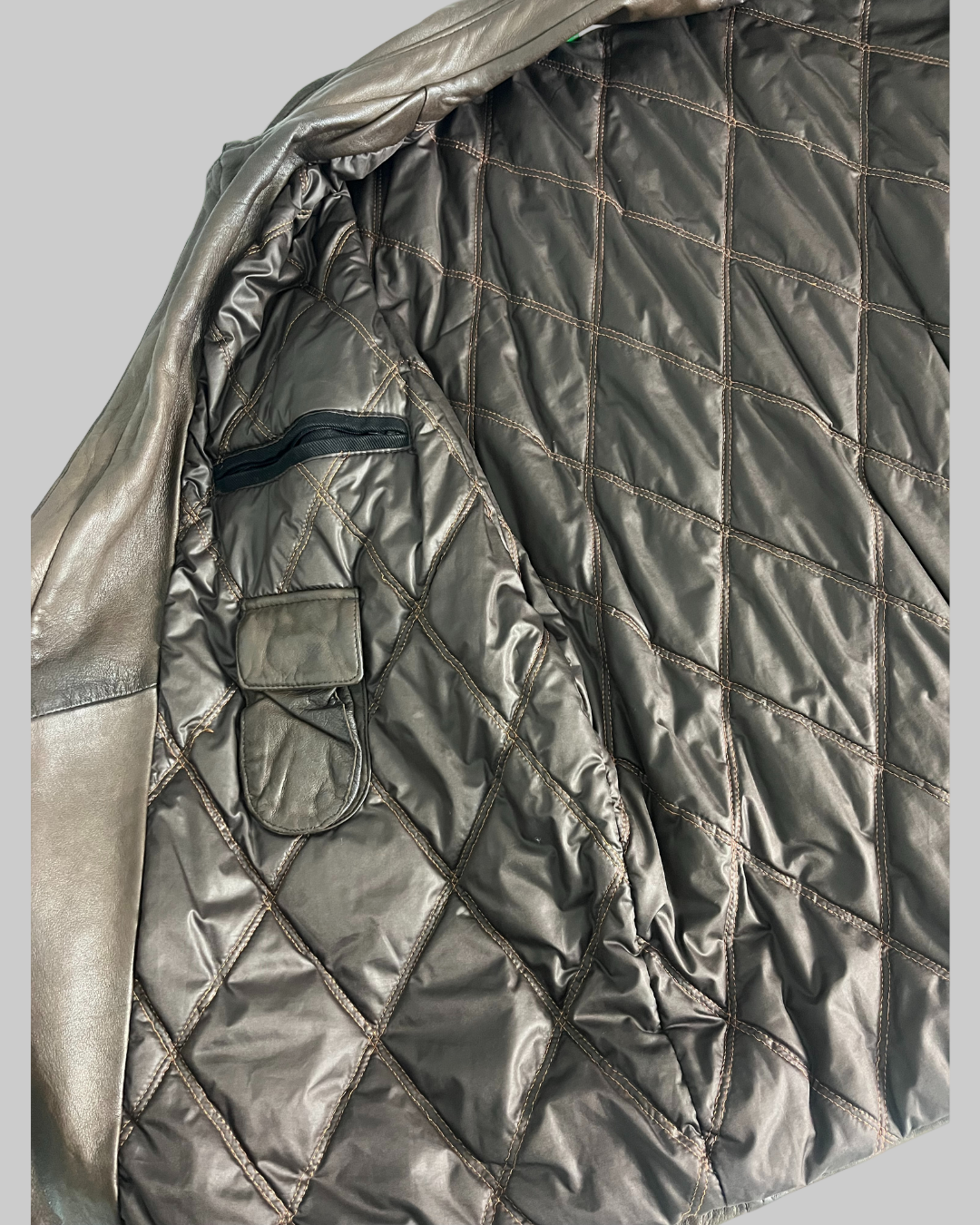 Giacca in pelle Vintage