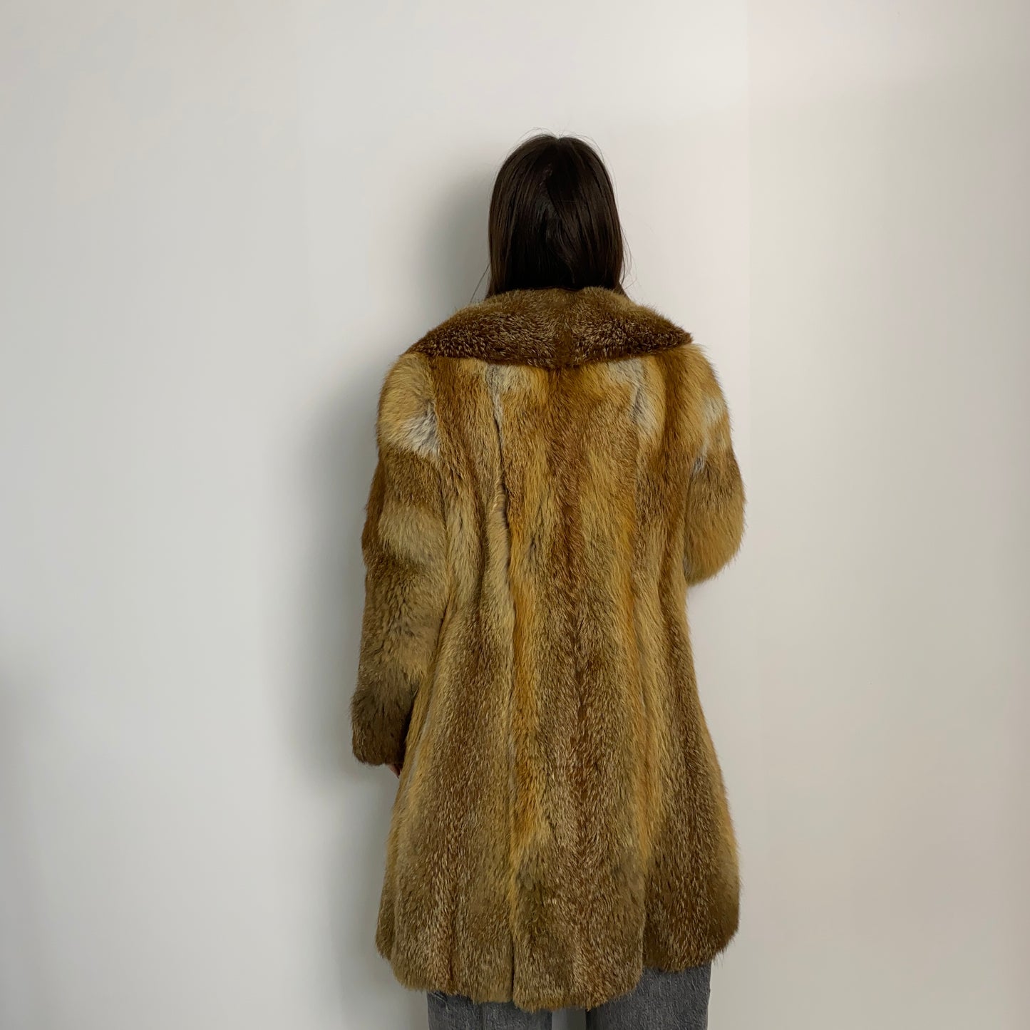 Cappotto in volpe Vintage