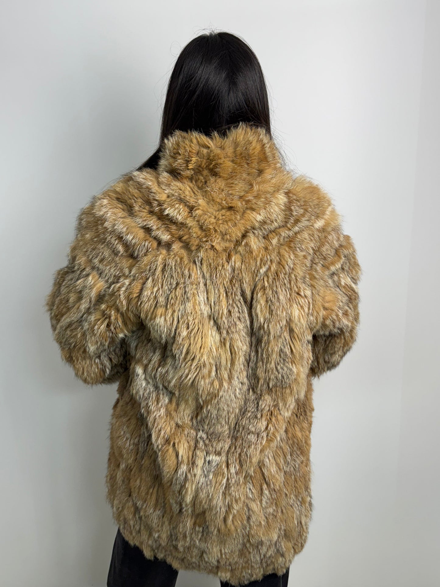 Pelliccia in volpe reversibile