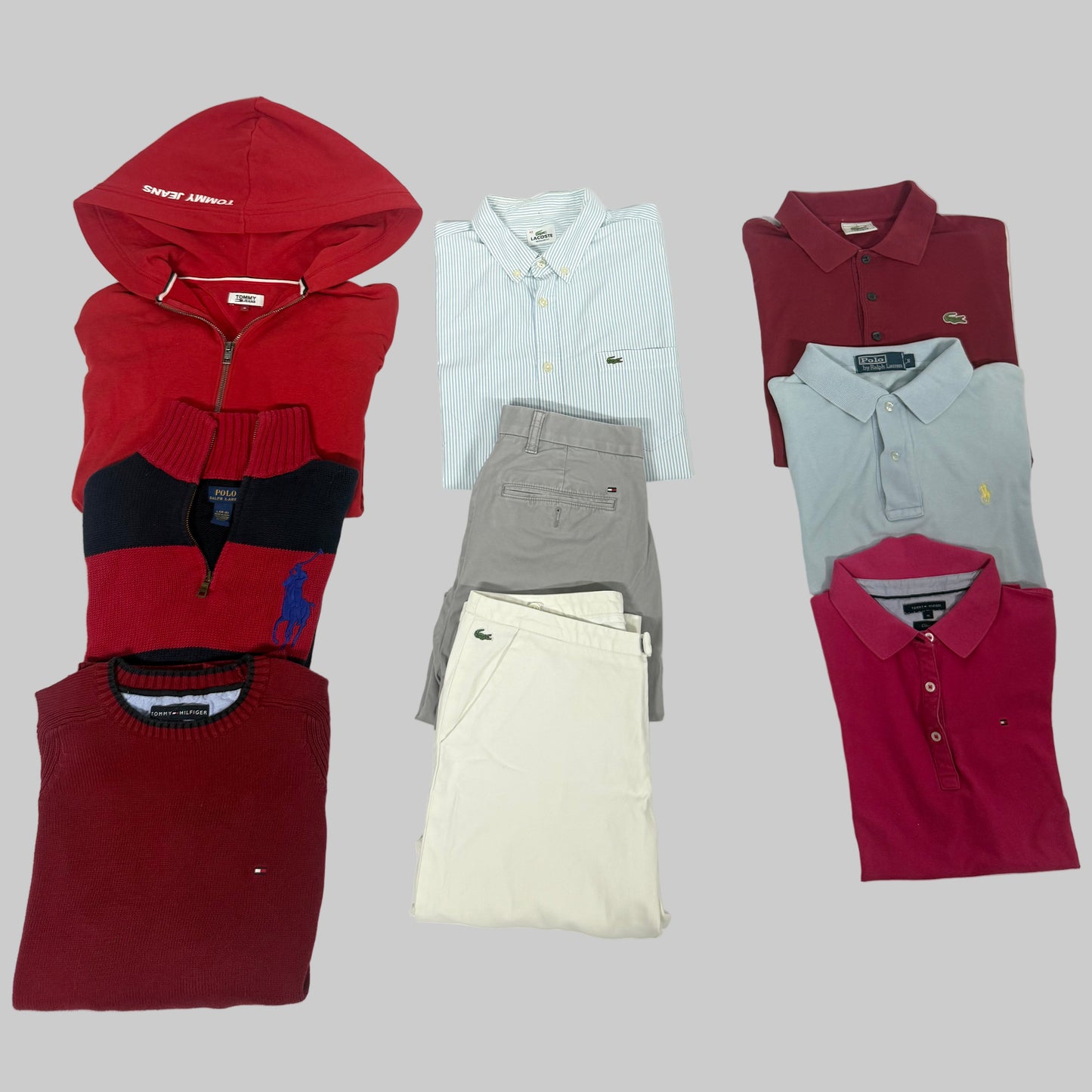 Box Ralph Lauren – Tommy Hilfiger – Lacoste