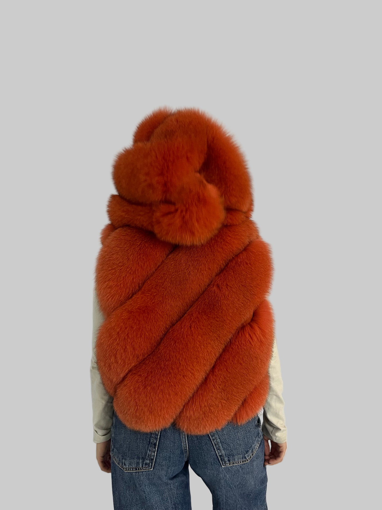 Bomber in Volpe Rosso