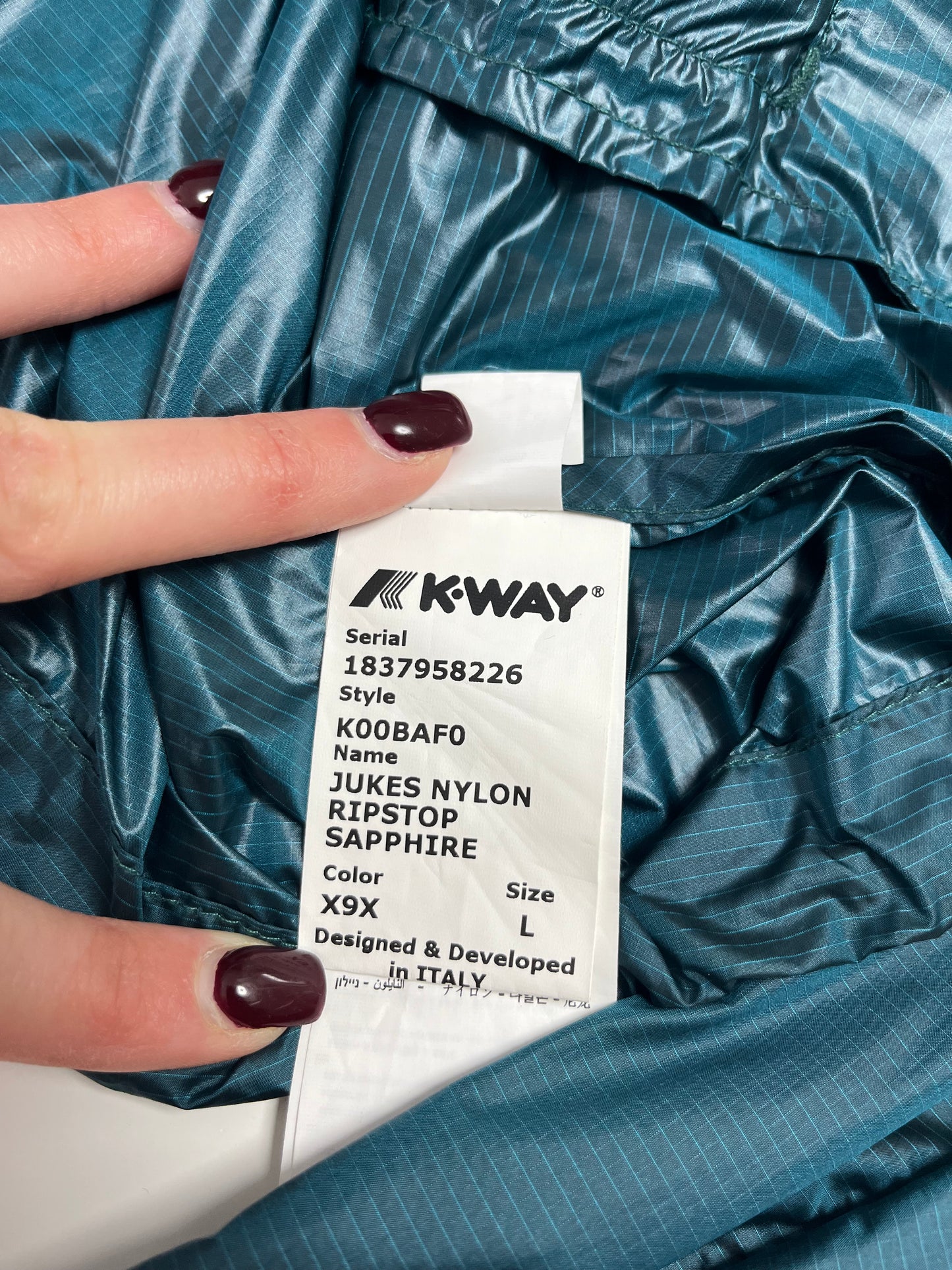 K-Way Jukes Nylon Ripstop