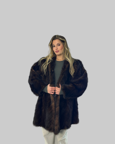 Cappotto in visone n123