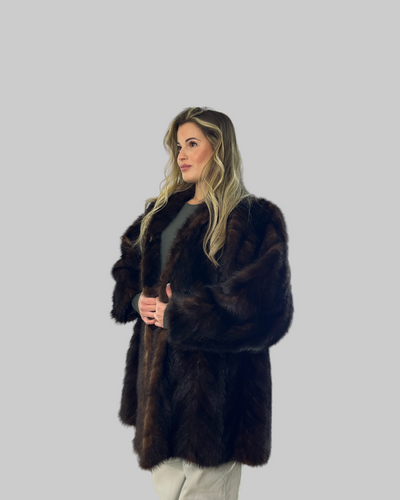 Cappotto in visone n123