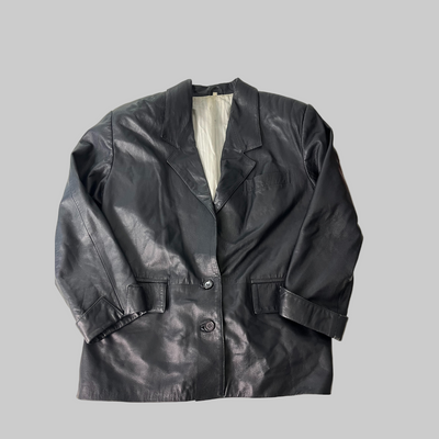 Giacca in pelle Vintage