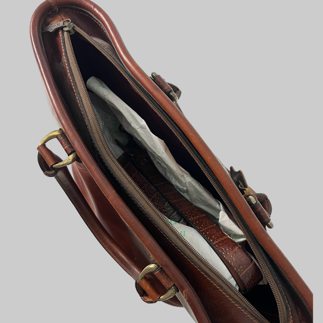 Borsa vintage in pelle