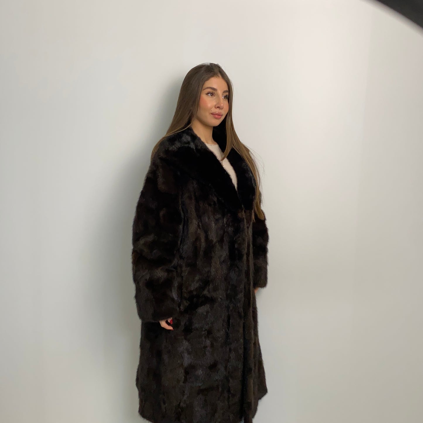 Cappotto in visone n281