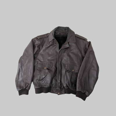 Bomber in pelle Vintage