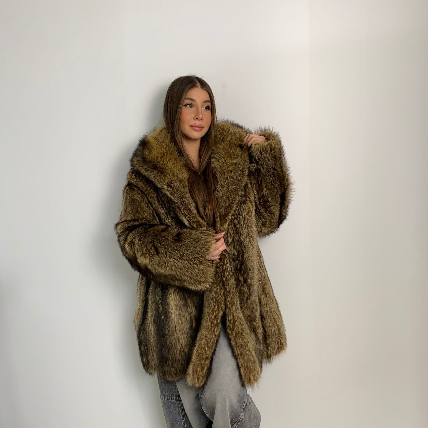 Pelliccia di marmotta n506
