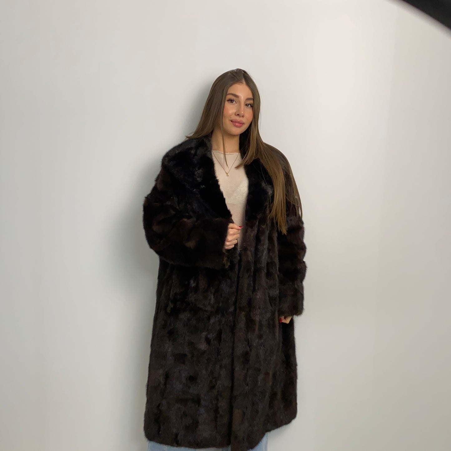Cappotto in visone n281