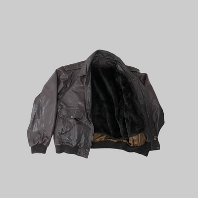 Bomber in pelle Vintage