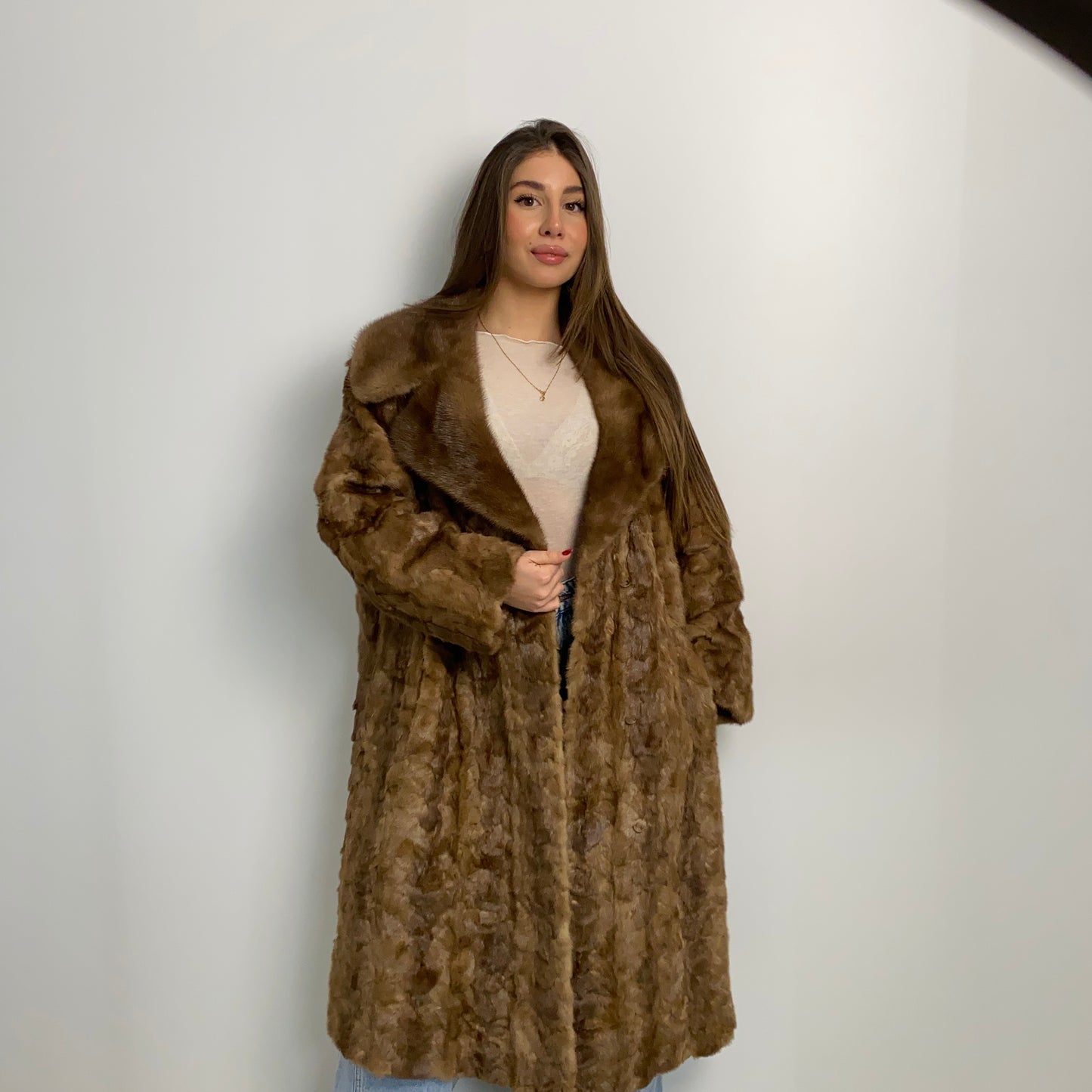 Cappotto in visone n282