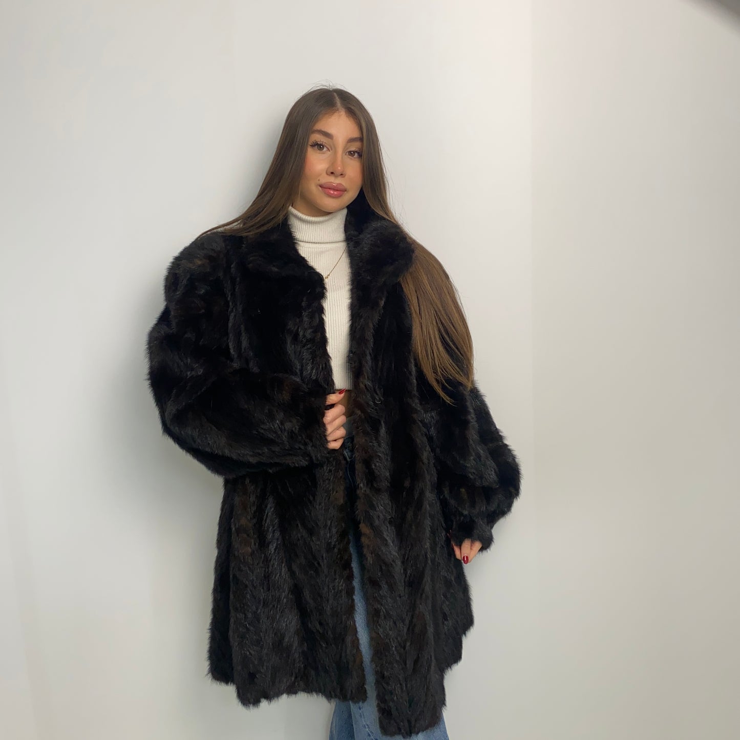 Cappotto in visone n457