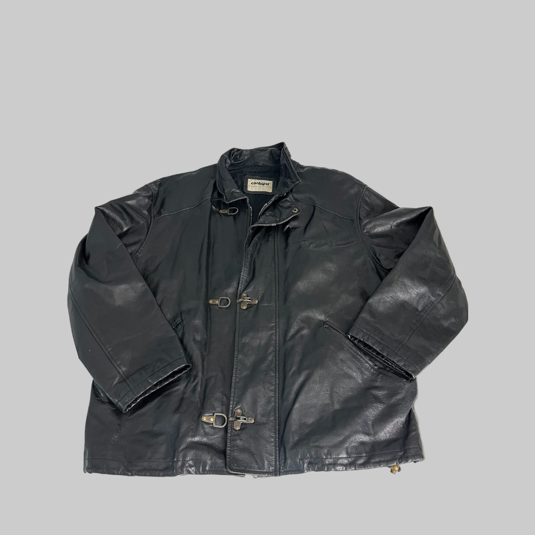 Giacca in pelle Vintage