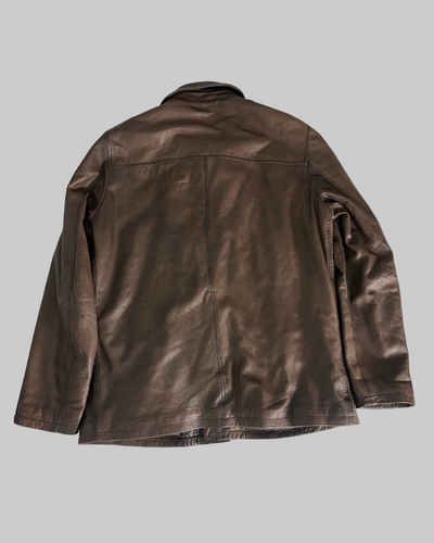 Giacca in pelle Vintage