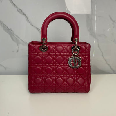 Borsa Lady Dior rossa – usata