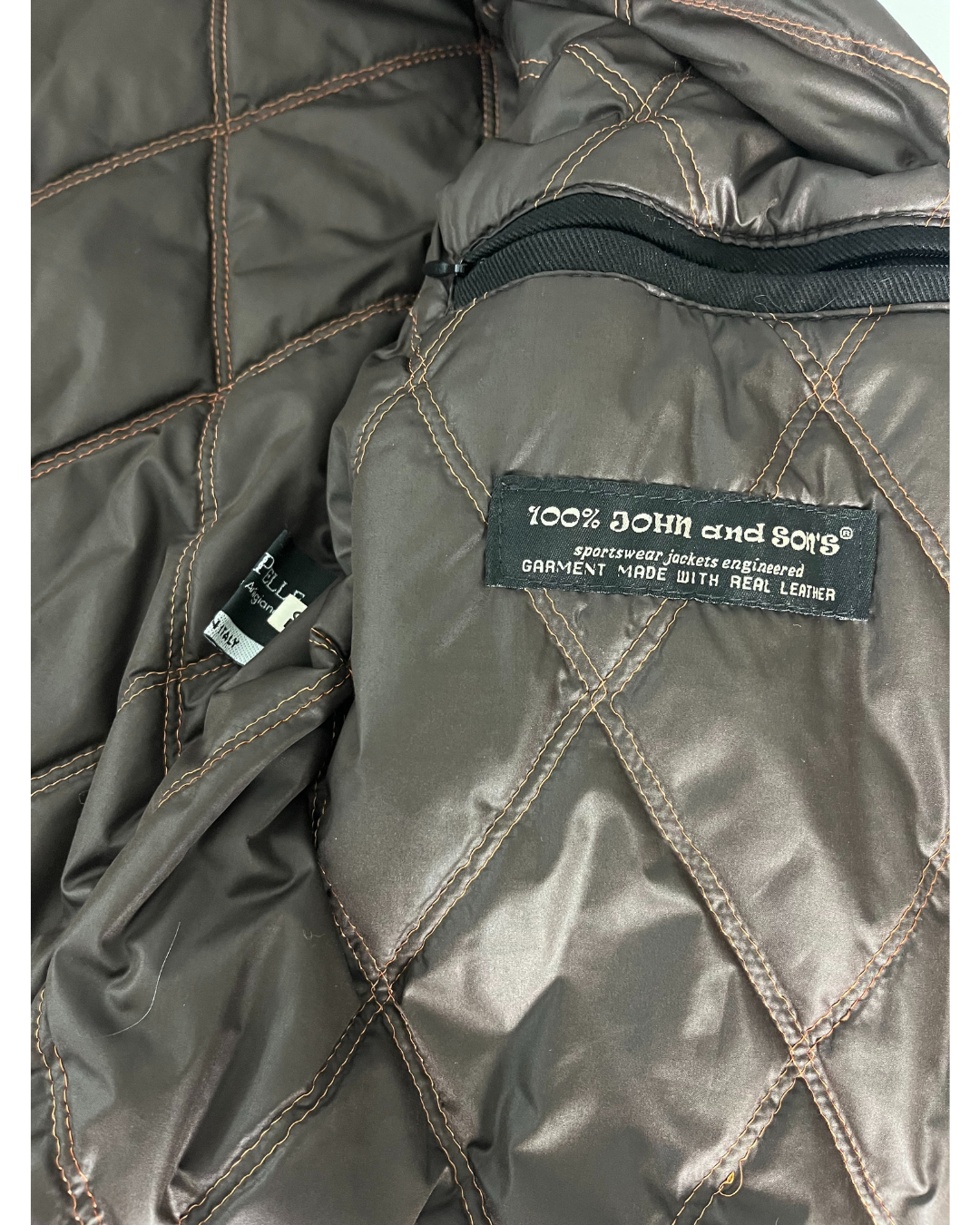 Giacca in pelle Vintage