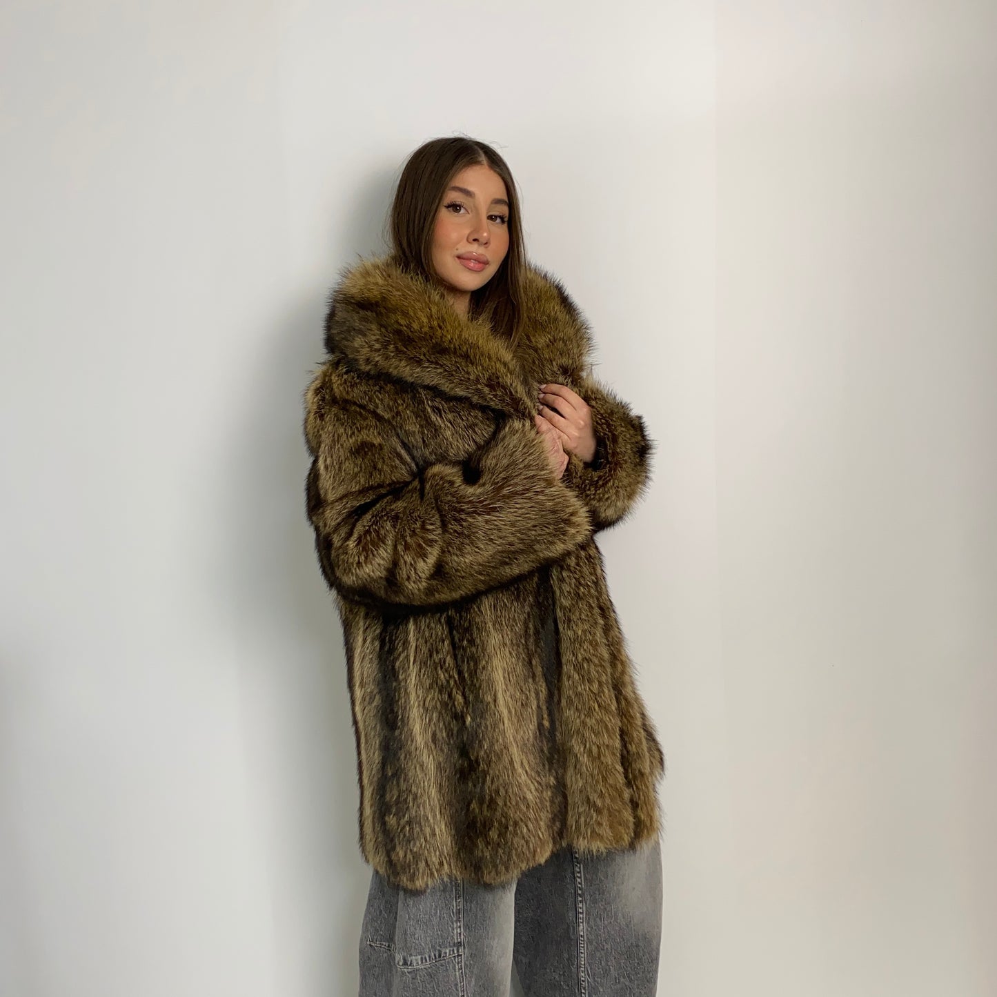 Pelliccia di marmotta n506