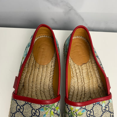 Espadrillas Gucci con motivo floreale – usate