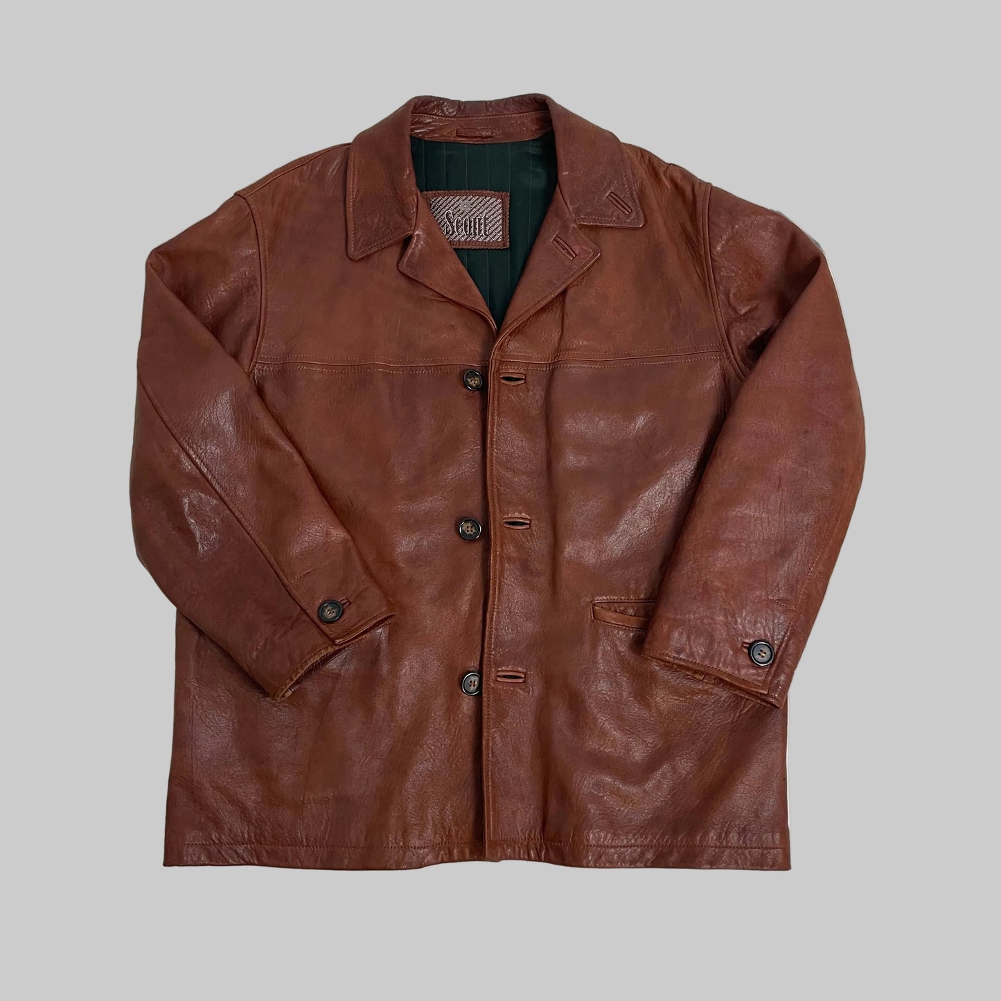 Giacca in vera pelle Vintage