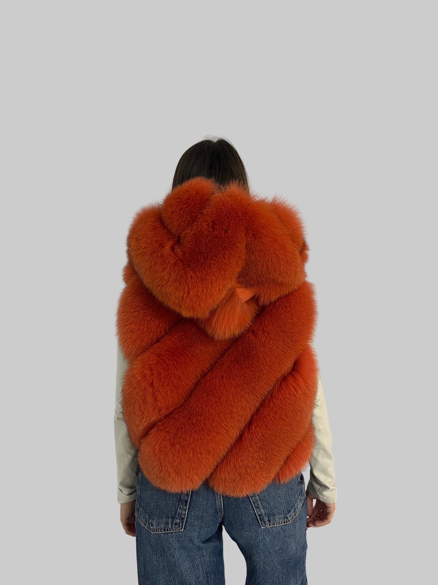 Bomber in Volpe Rosso