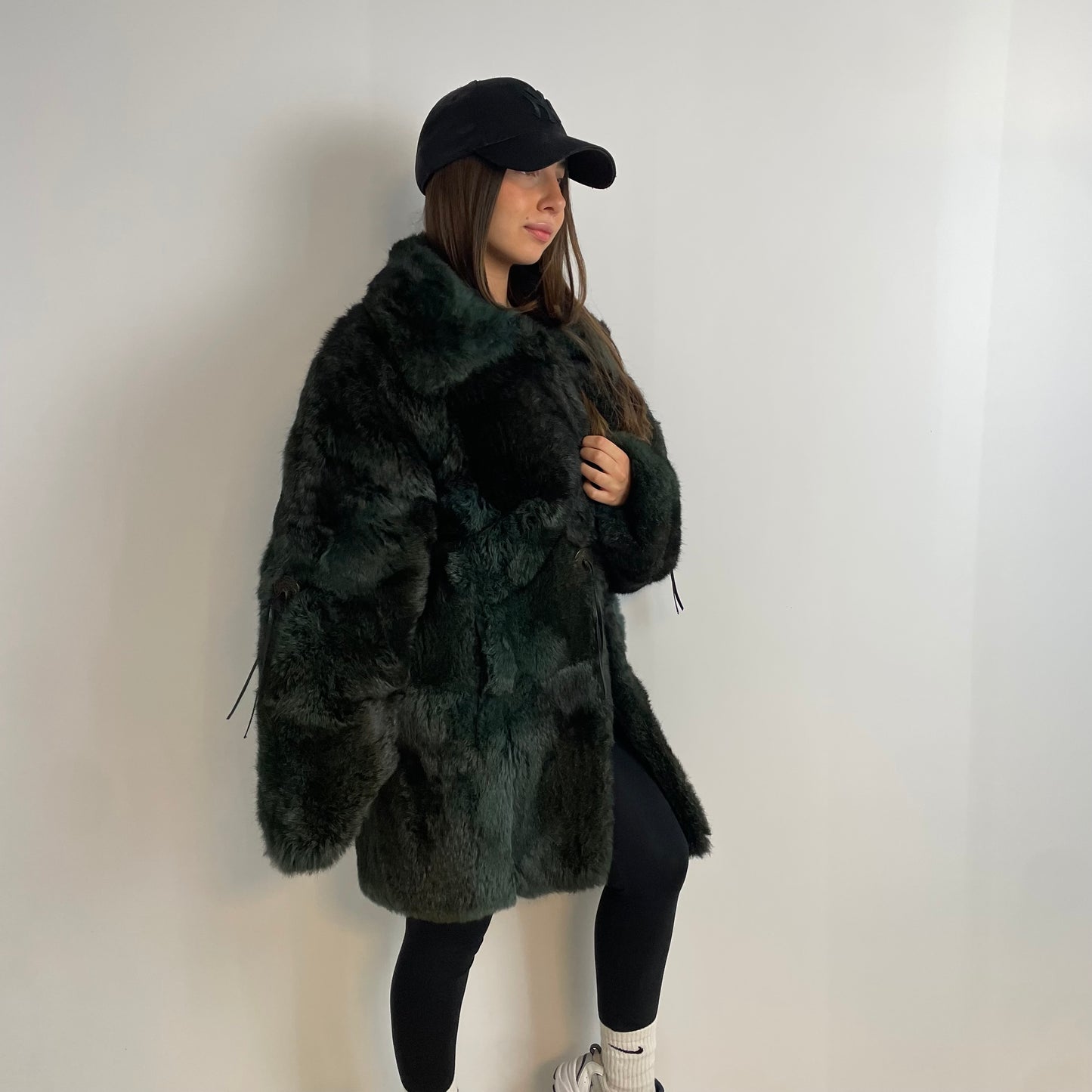 Pelliccia di volpe verde n119