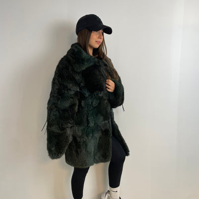 Pelliccia di volpe verde n119