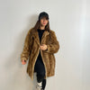 Cappottino in visone miele n126