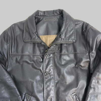 Bomber in vera pelle vintage