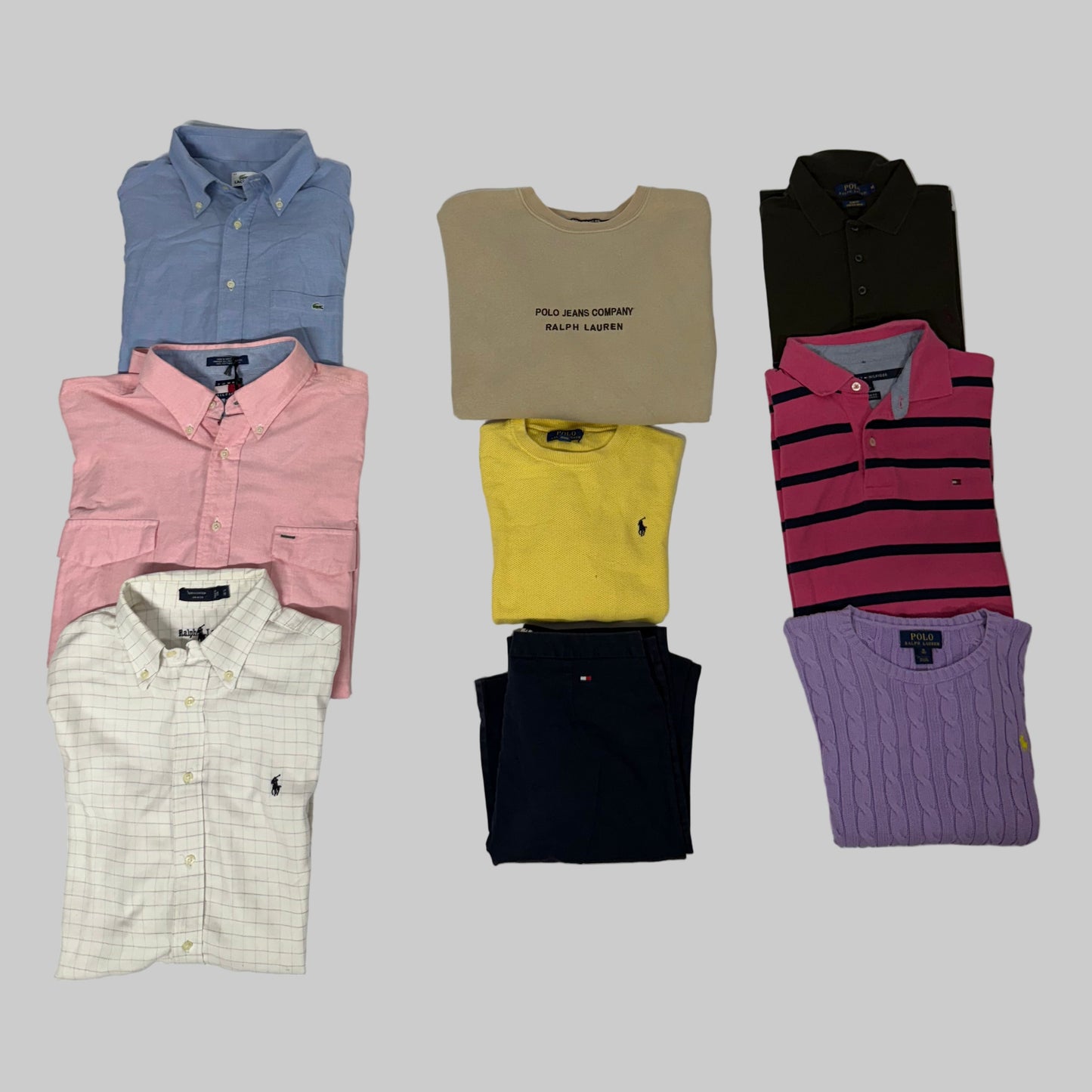 Box Ralph Lauren – Tommy Hilfiger – Lacoste