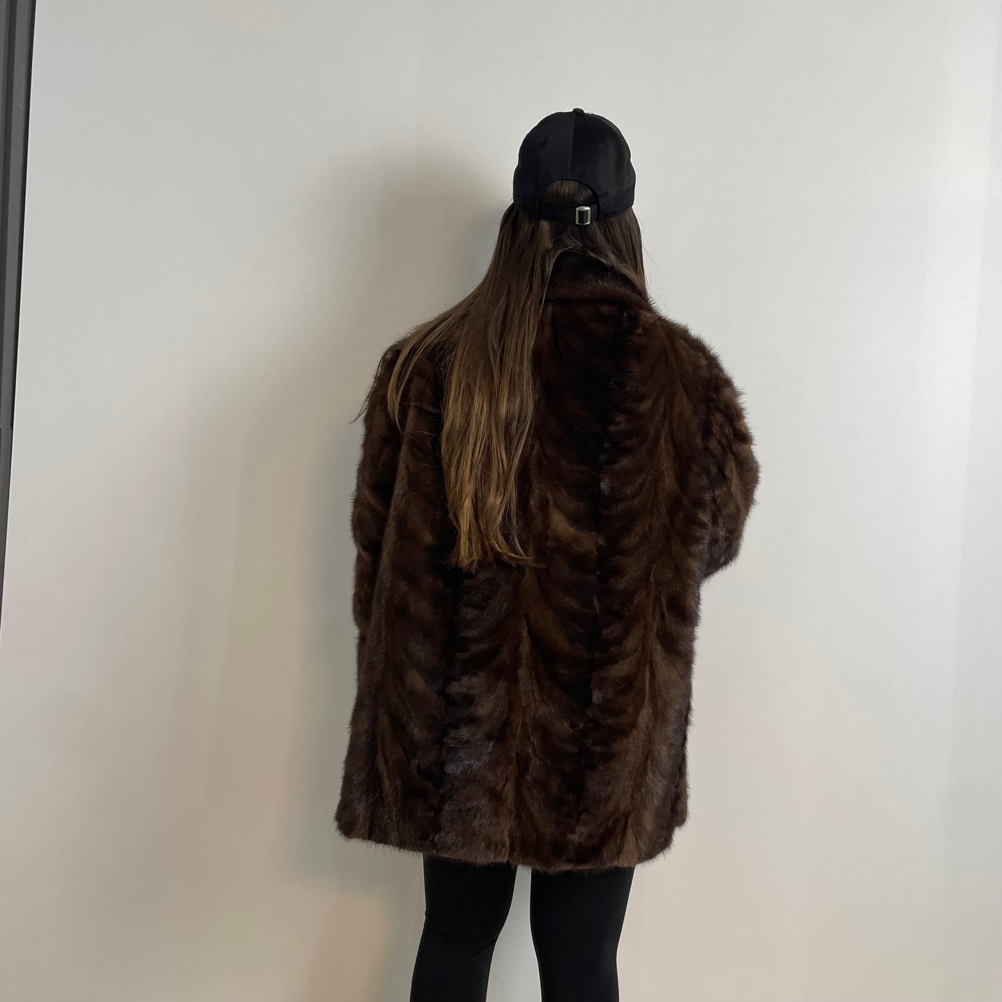 Cappottino in visone scuro