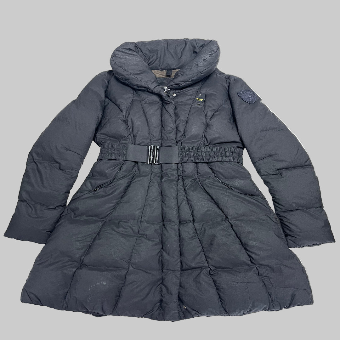 Piumino Blauer USA Donna – Modello Lungo con Cintura