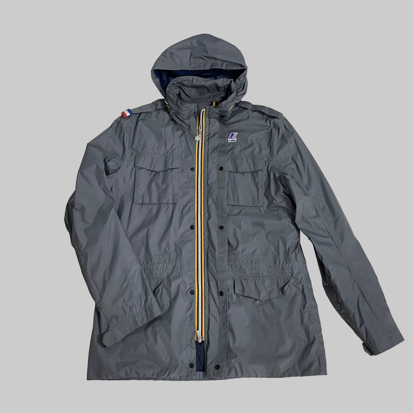 K-Way – Giacca Antivento Unisex grigio