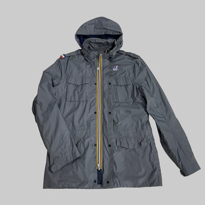 K-Way – Giacca Antivento Unisex grigio