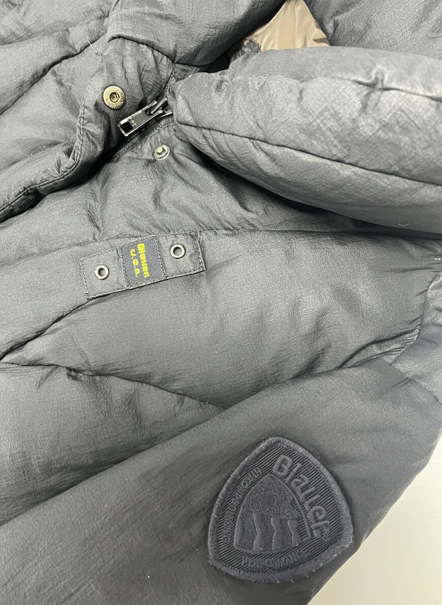 Piumino Blauer USA Donna – Modello Lungo con Cintura