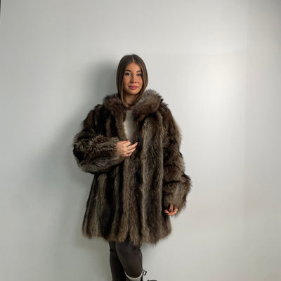 Pelliccia di marmotta n121