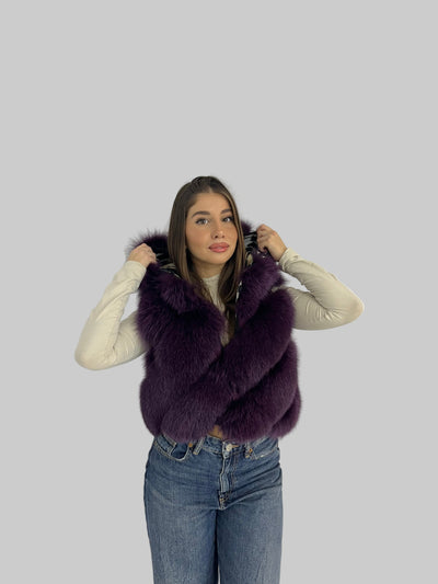 Bomber in Volpe Viola