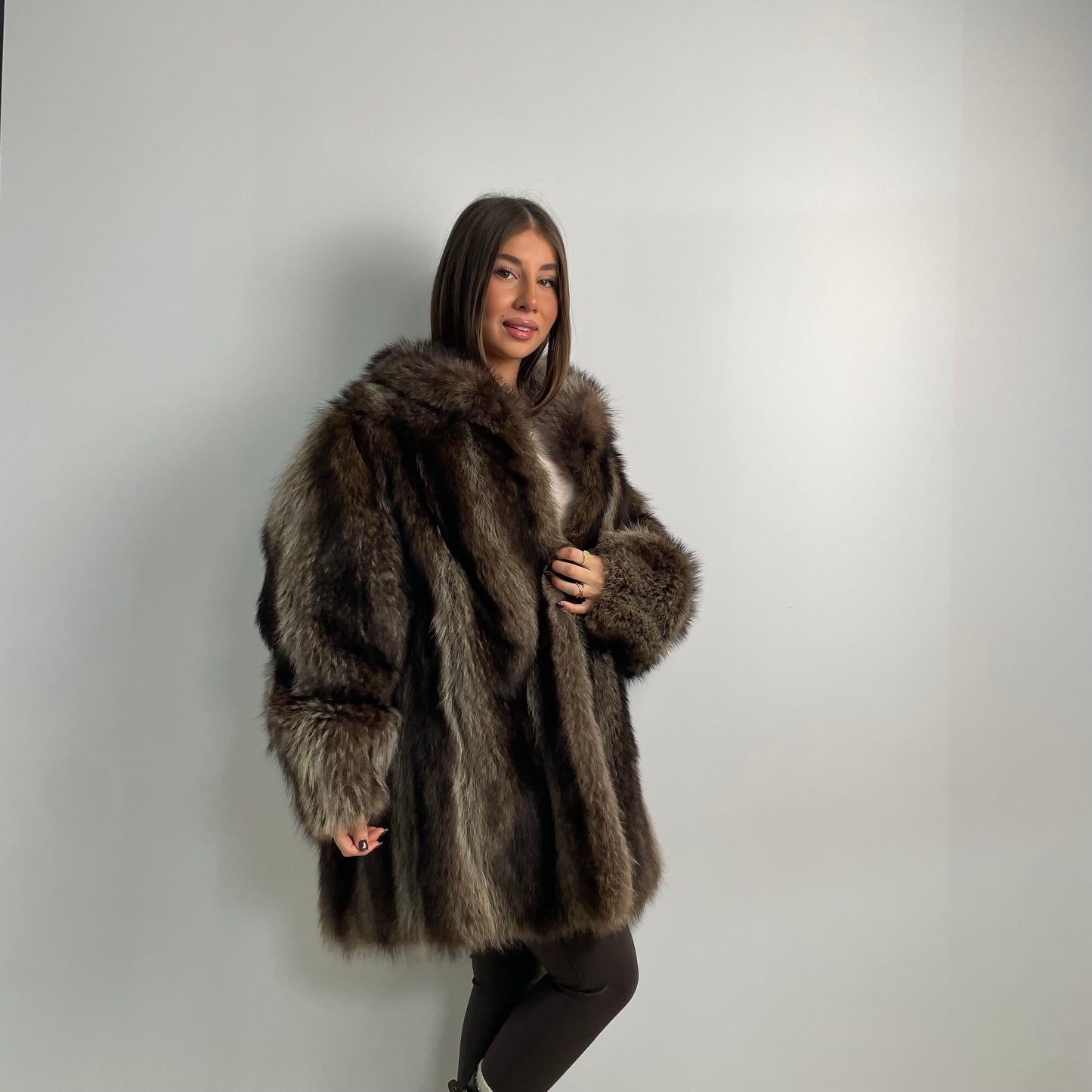 Pelliccia di marmotta n121