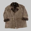 Montone vintage Shearling marrone