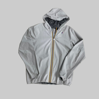 K-Way – Giacca Antivento Unisex grigio chiaro