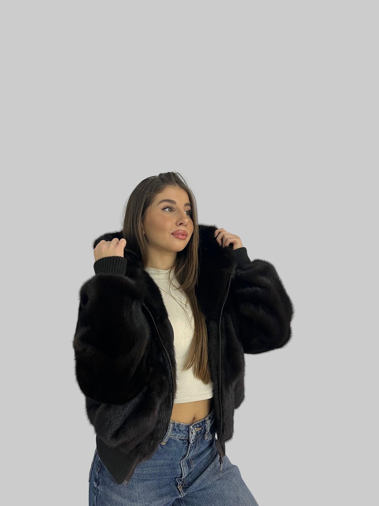 Bomber in visone N83