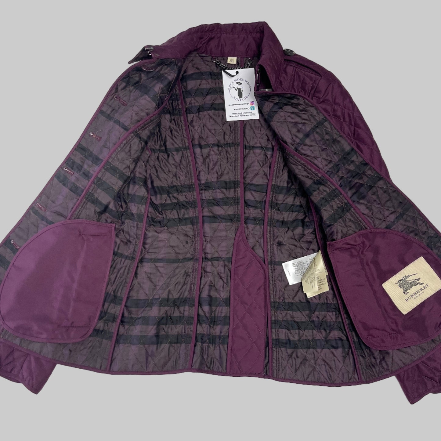 Burberry London – Giacca Trapuntata Donna