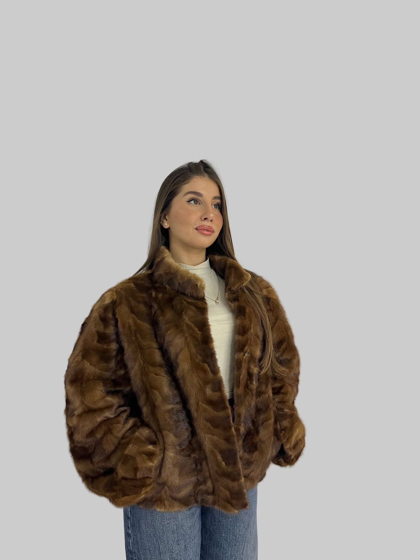 Bomber in visone N35