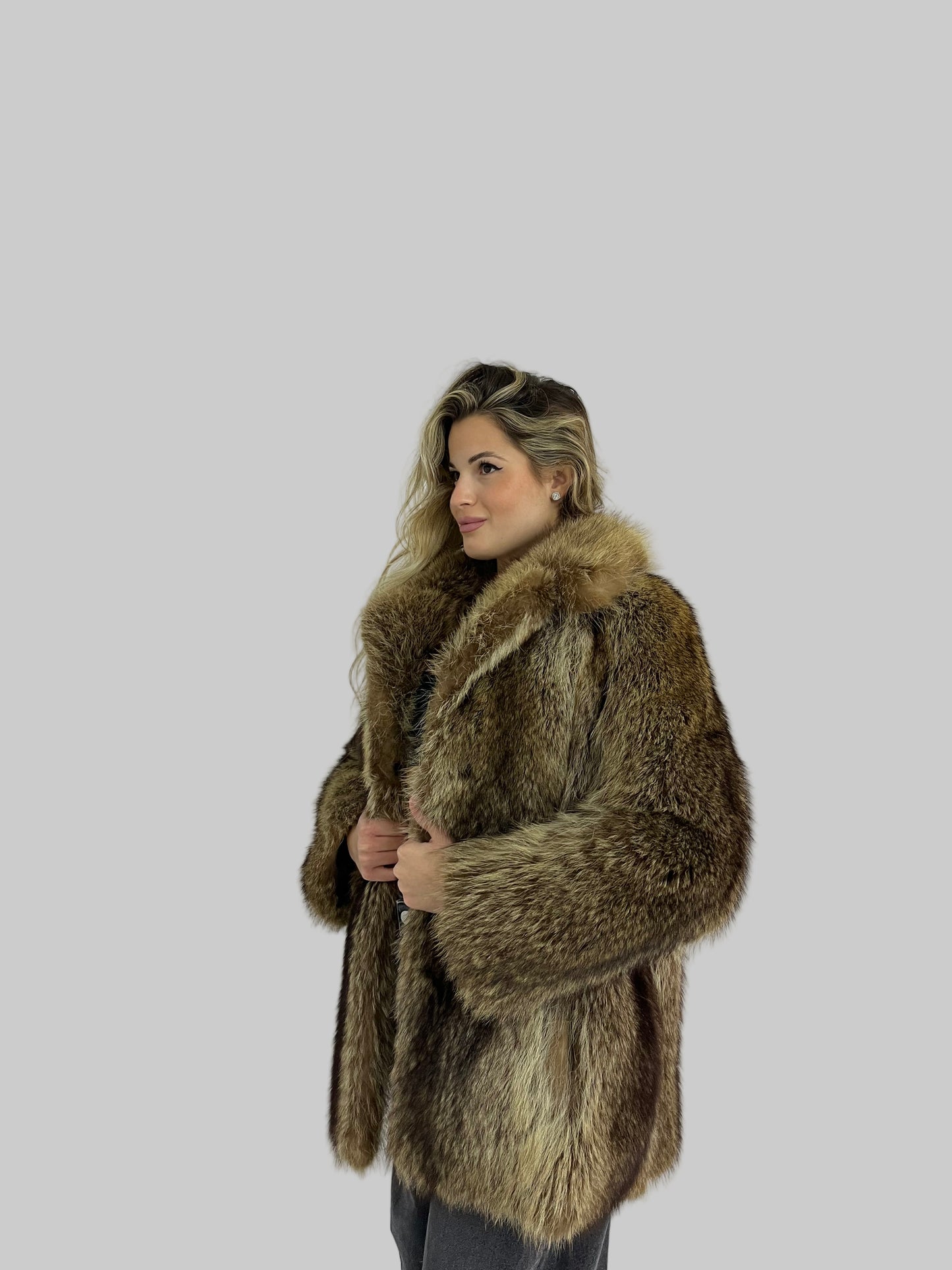 Giacca di marmotta N113