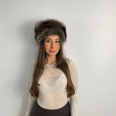 Cappello in pelliccia di marmotta